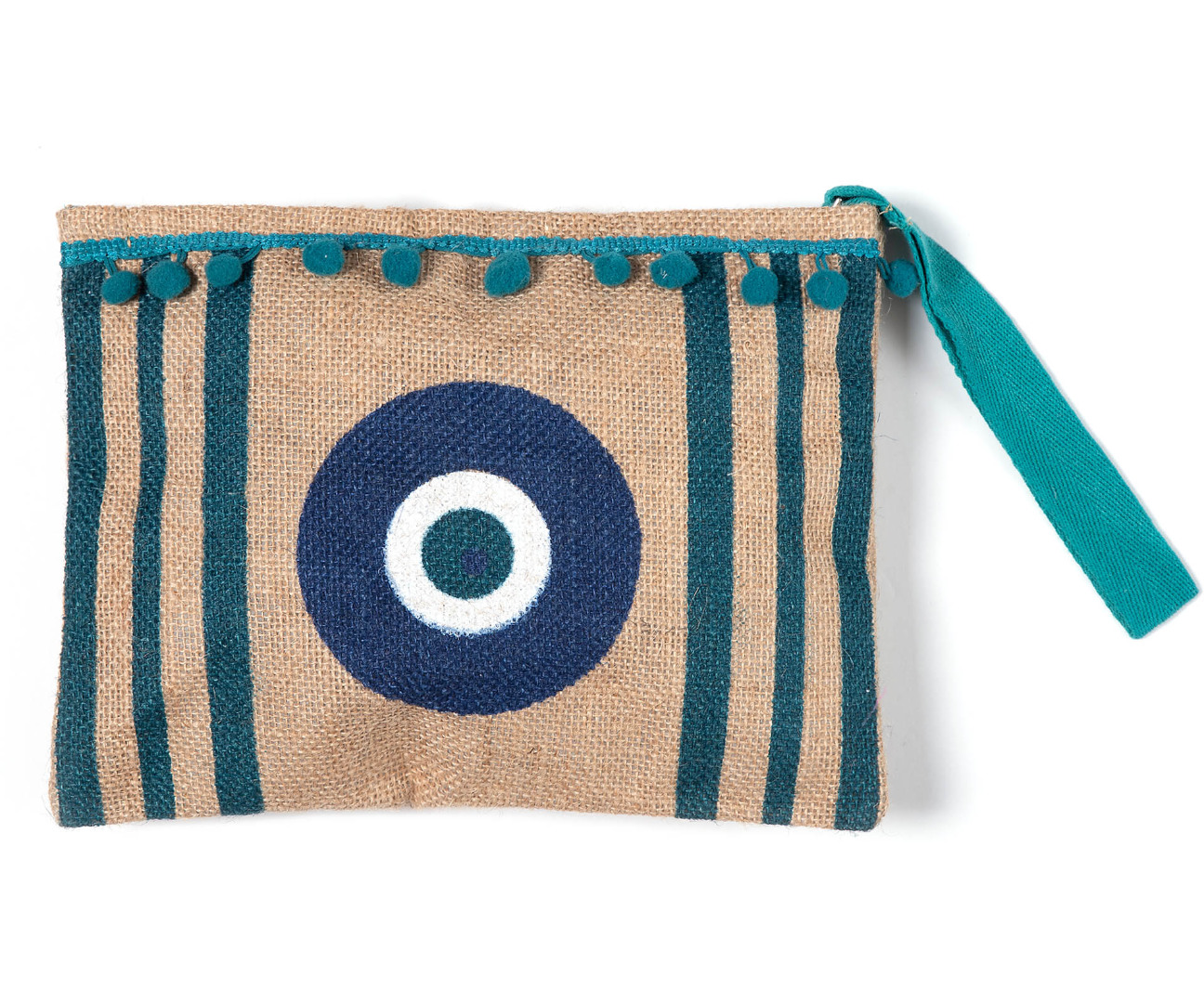 Πορτοφόλι γιούτα (13cm x 20cm) 3