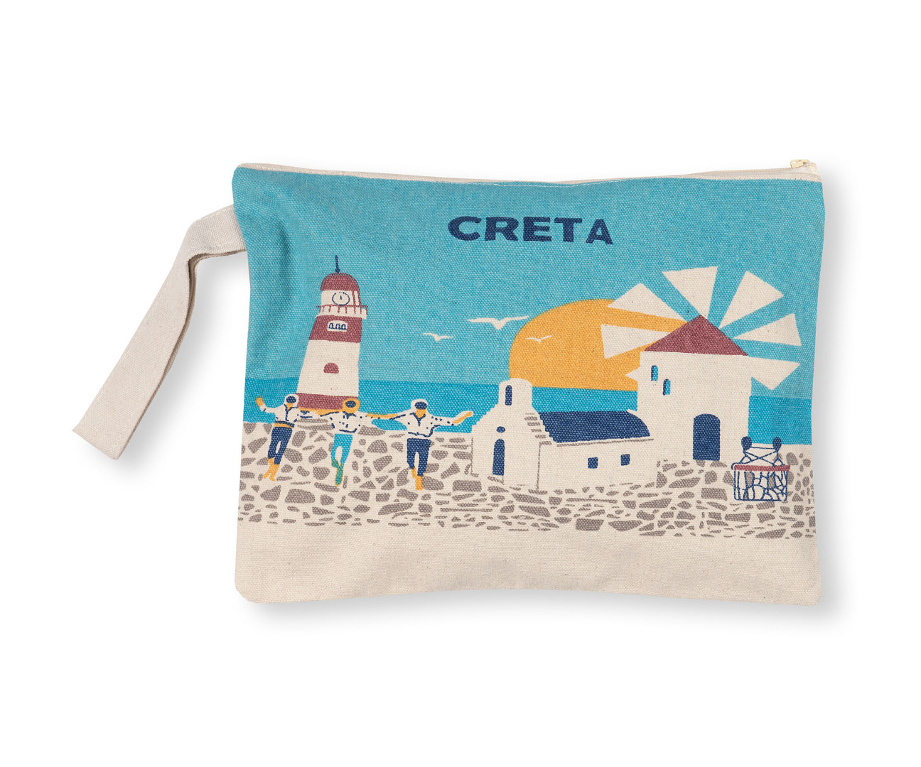 Πορτοφόλι καραβόπανο (30cm x 20cm) canvas 1 CRETA