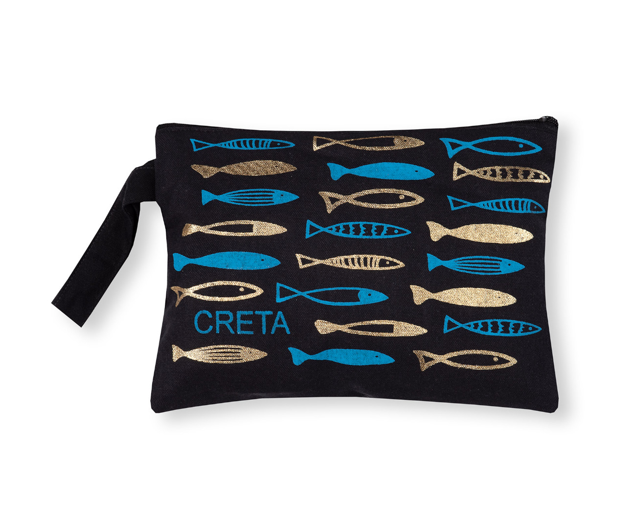 Πορτοφόλι καραβόπανο (30cm x 20cm) gold 6 CRETA