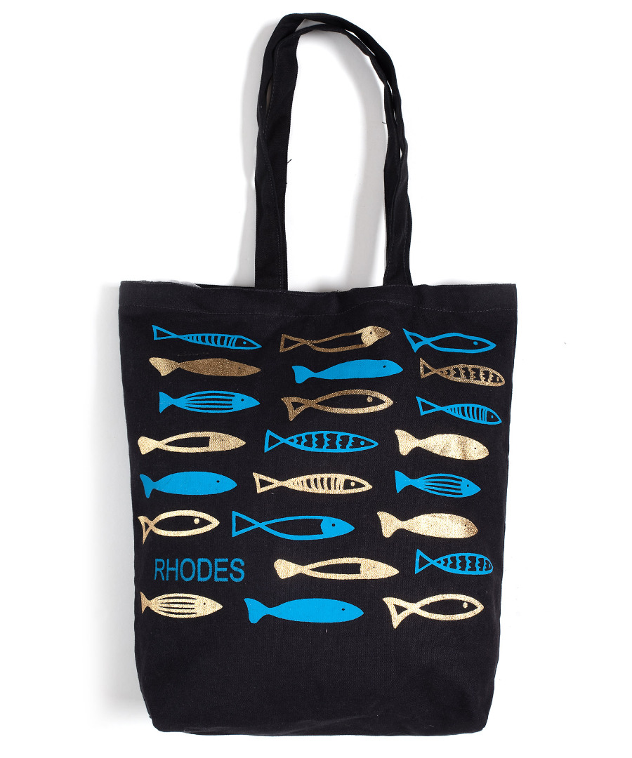 Τσάντα καραβόπανο (40cm x 40cm x 10cm) gold 6 RHODES Τσάντα καραβόπανο (40cm x 40cm x 10cm) gold 6 RHODES