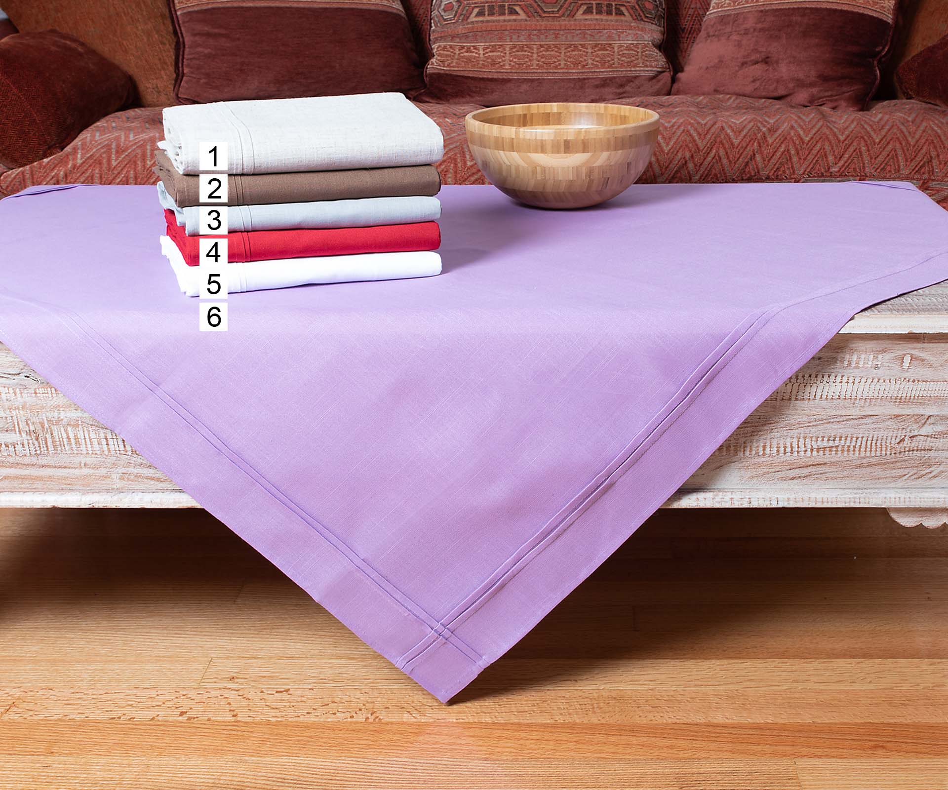 Καρέ 90x90 Silk Fashion Πιέτα Άμμου