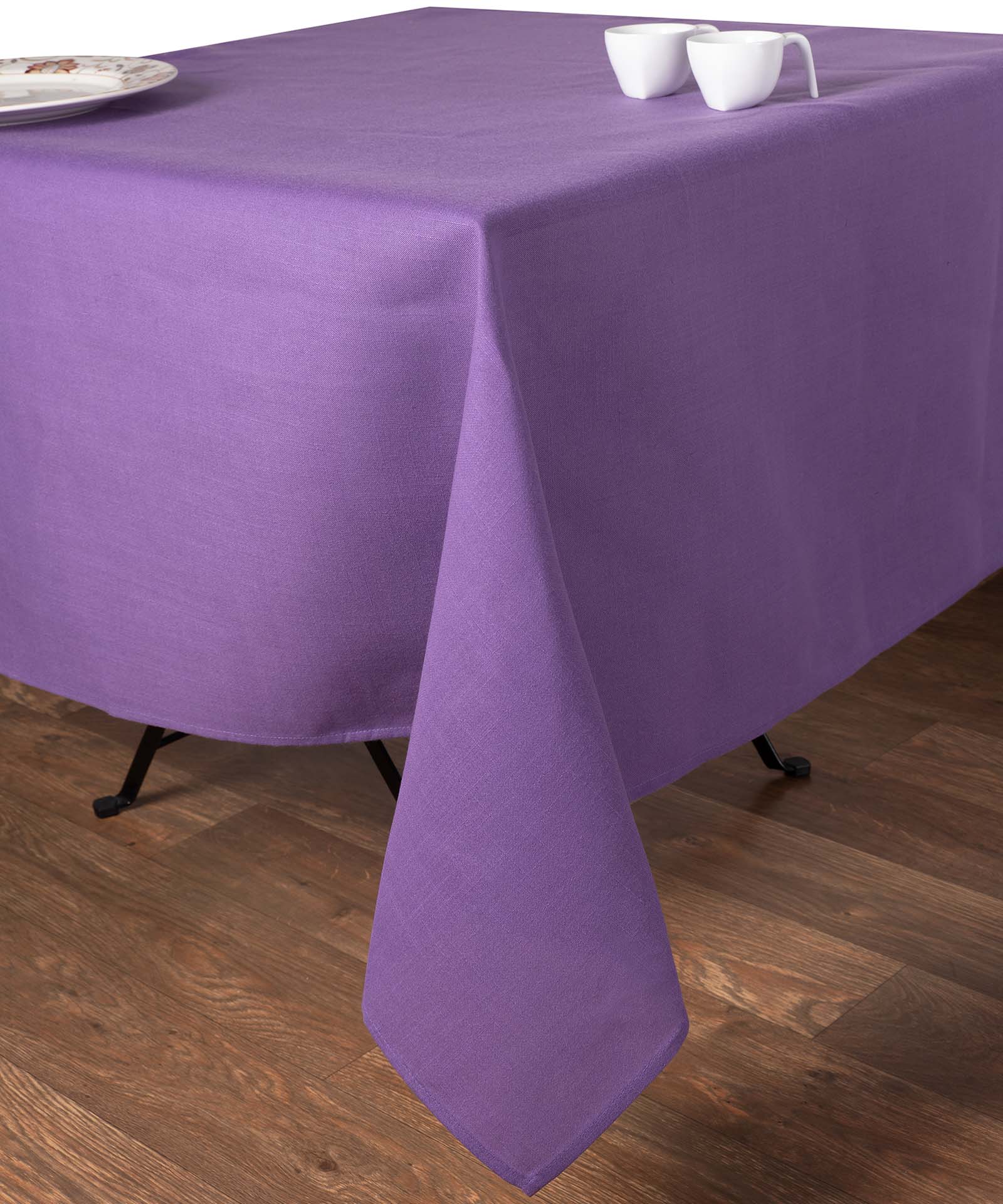 Τραπεζομάντηλο 160x210 Silk Fashion Σκέτο 31 Μώβ