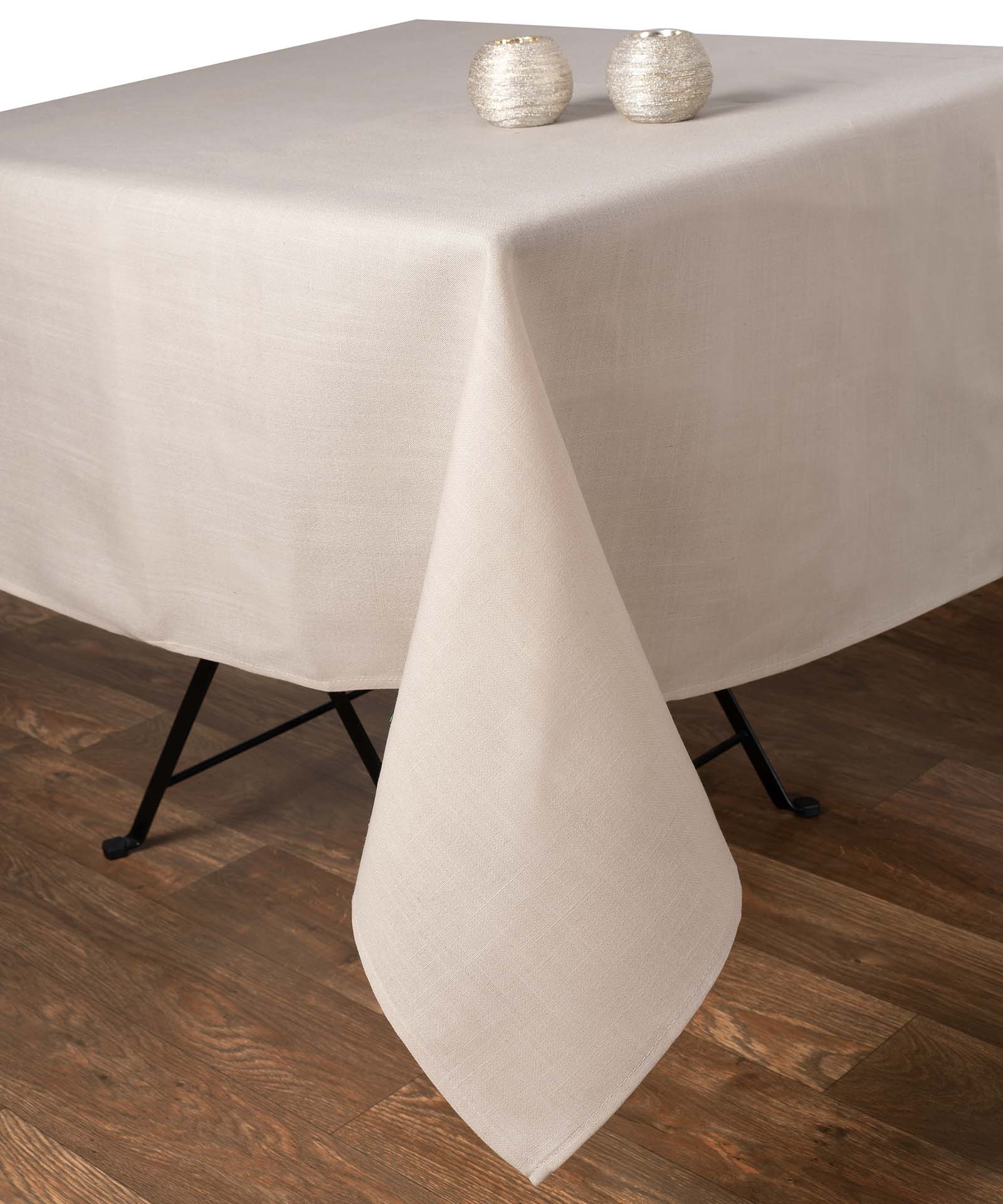 Τραπεζομάντηλο 160x210 Silk Fashion Σκέτο 31 Μπέζ