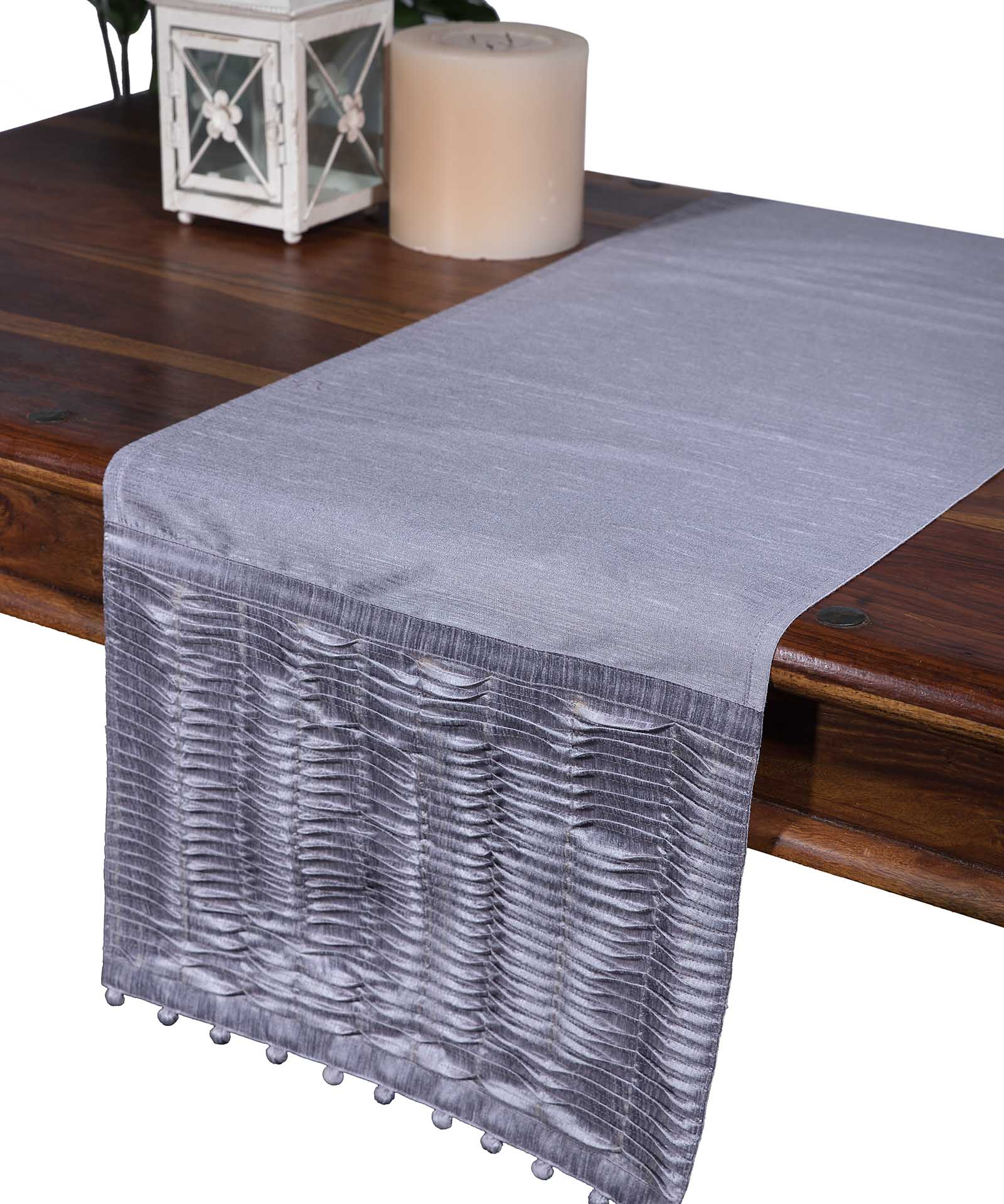 τραβέρσα  (40cm X 170cm)  3819 πλισέ μωβ