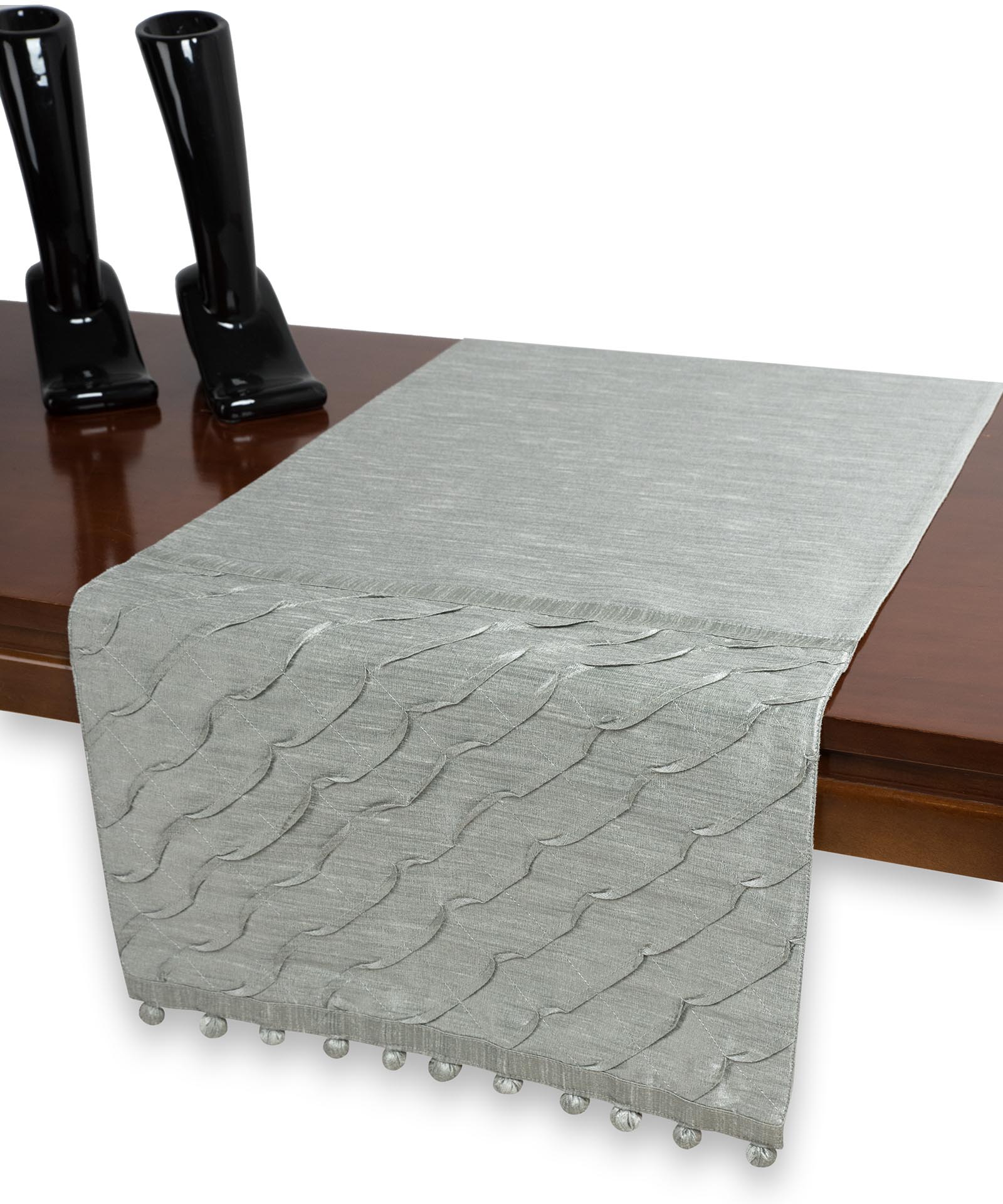 τραβέρσα  (40cm X 170cm)  3874 γκρι