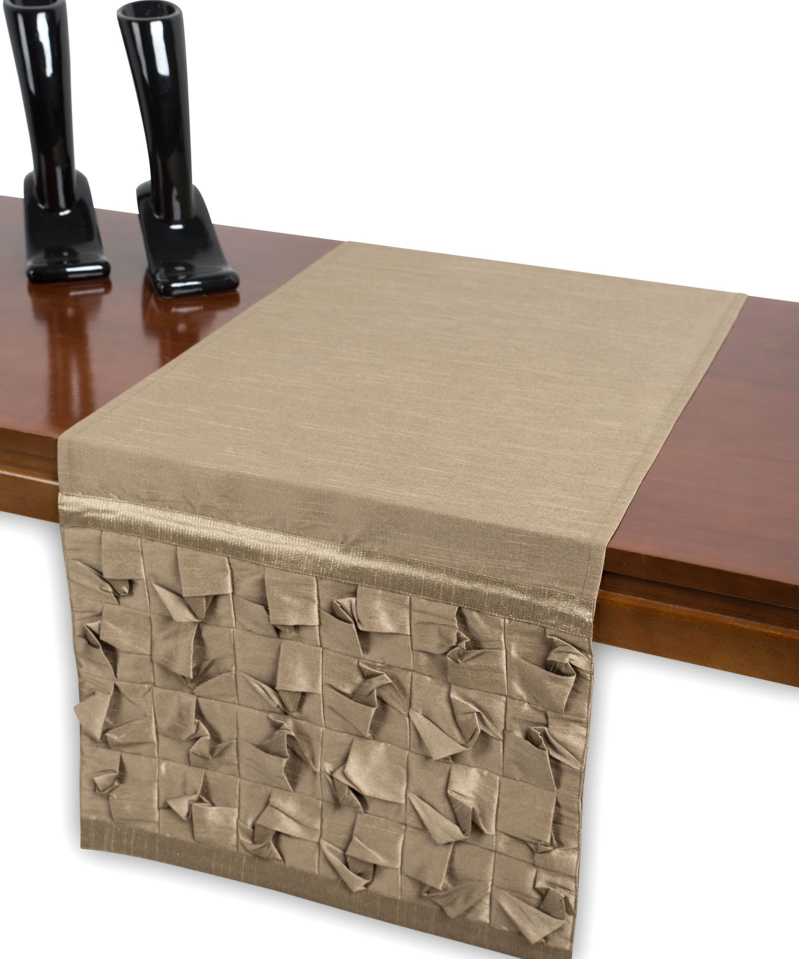 τραβέρσα  (40cm X 170cm)  3918 λαδί ανοιχτό