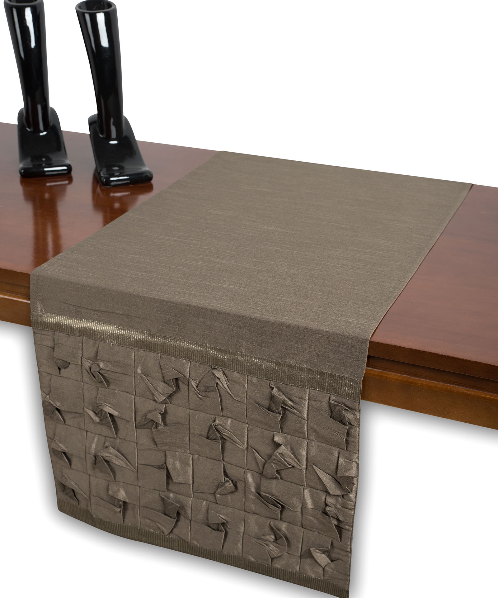 τραβέρσα  (40cm X 170cm) 3918 λαδί σκούρο