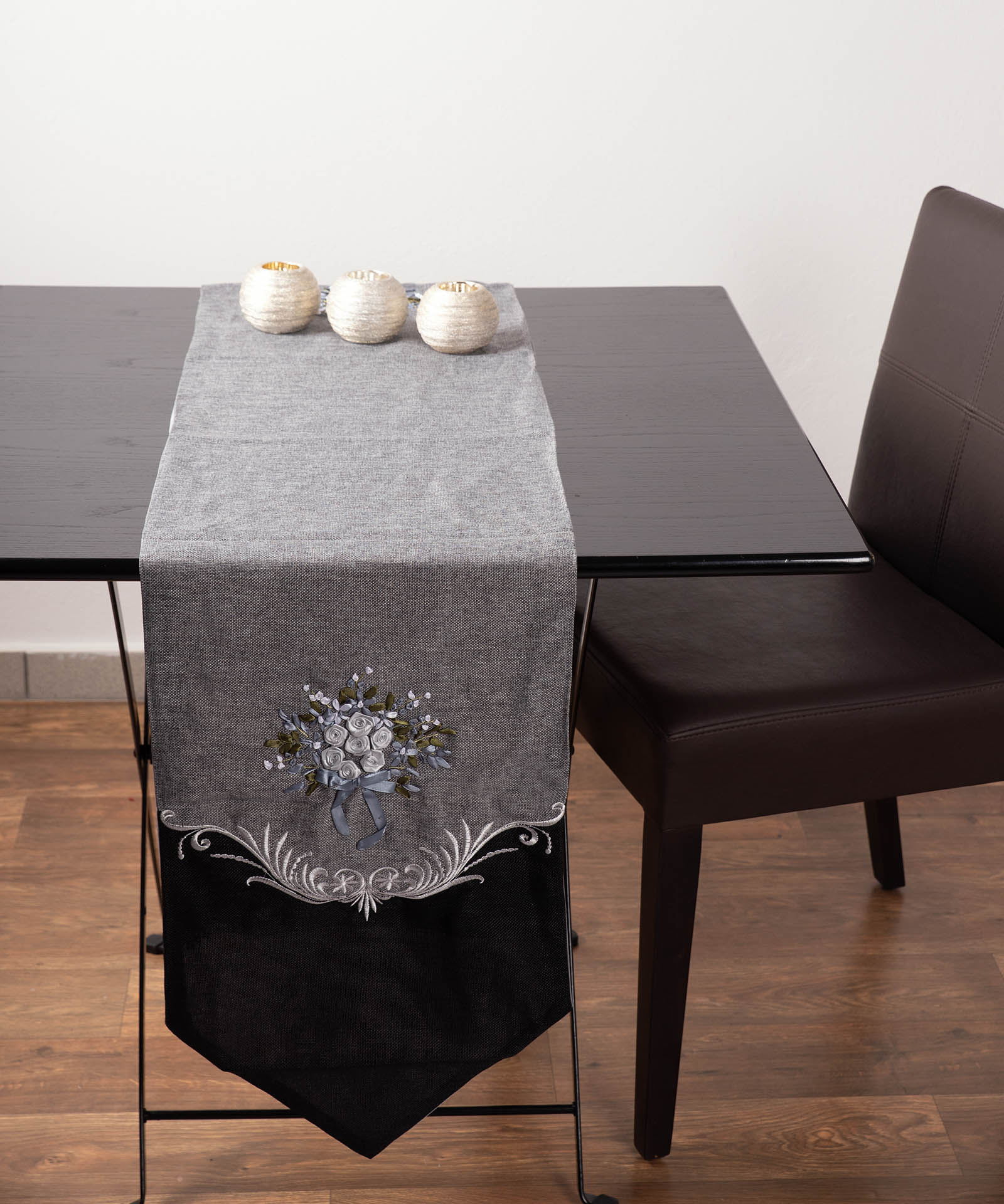 τραβέρσα  (45cm X 170cm)  970 μαύρο