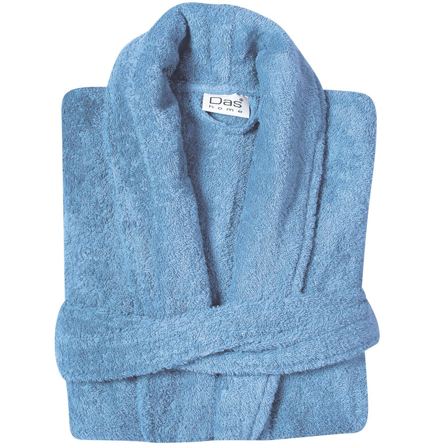 Μπουρνούζι Das Home Happy 1463 Γαλάζιο