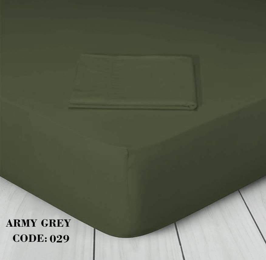 Σεντόνι Μεμονωμένο Μονό 160x250 Marwa 71160563 Army Grey 029