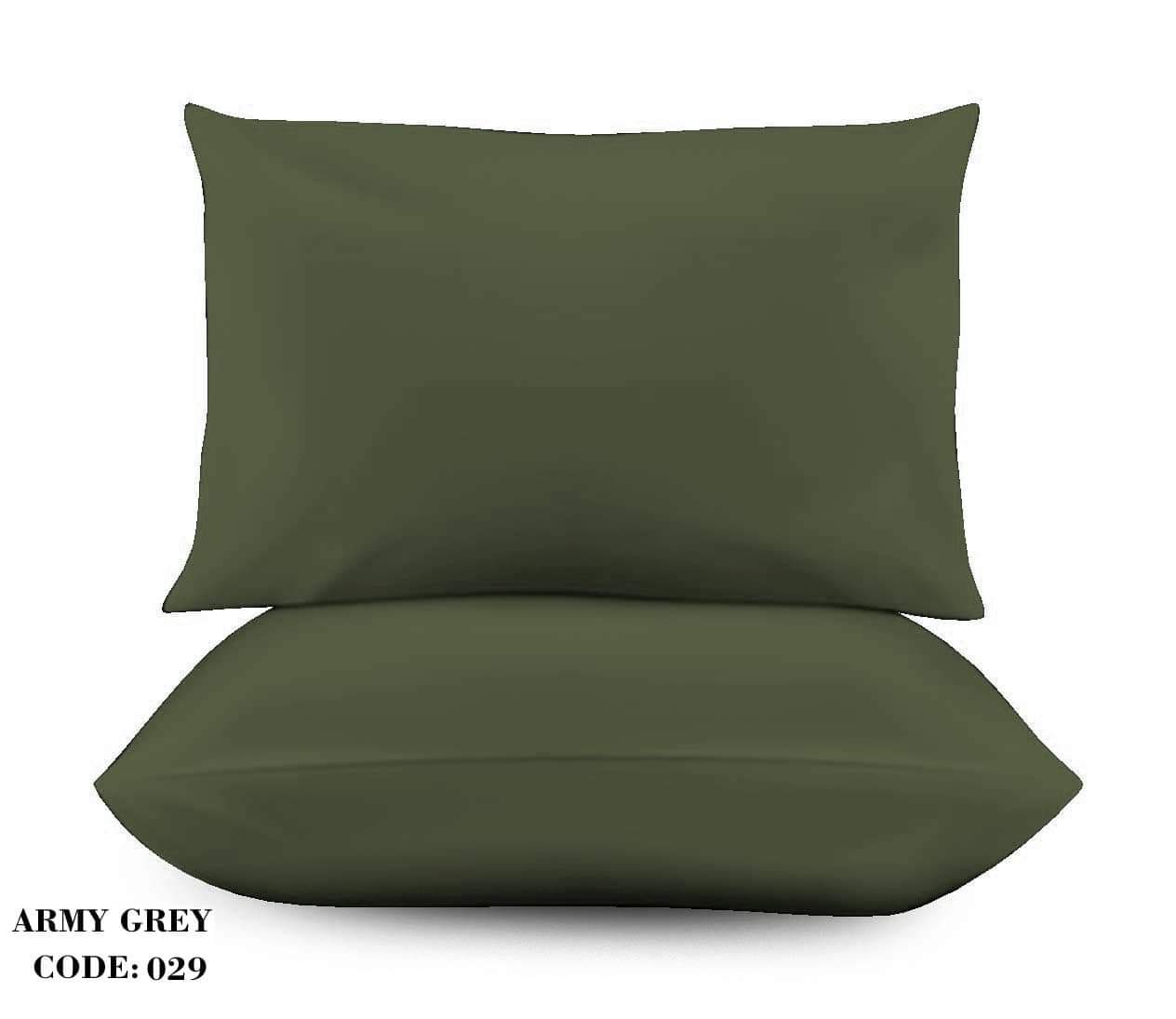 Μαξιλαροθήκες Σετ 50x70 Marwa Army Grey 029