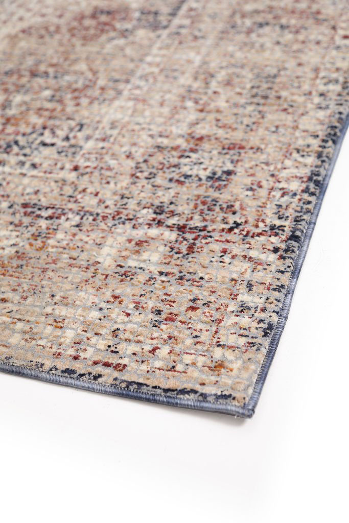 Χαλί 200x290 Royal Carpets Palazzo 6533C Ivory/D.Blue