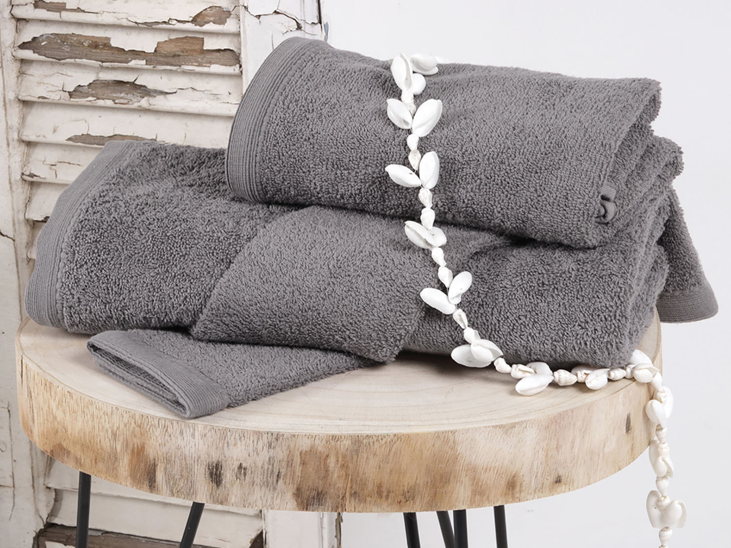 Πετσέτες Μπάνιου 70x140 Sb Home Bathroom Collection Primus Towels Carbon