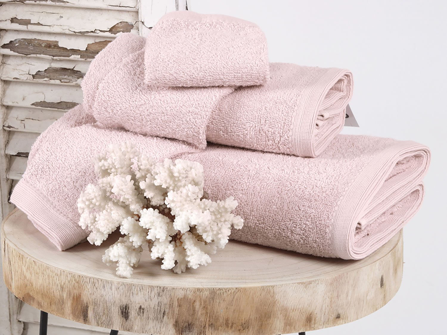 Πετσέτες Χερίων 30χ50 Sb Home Bathroom Collection Primus Towels Pink