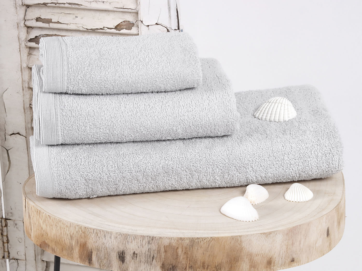 Πετσέτες Χερίων 30χ50 Sb Home Bathroom Collection Primus Towels Silver