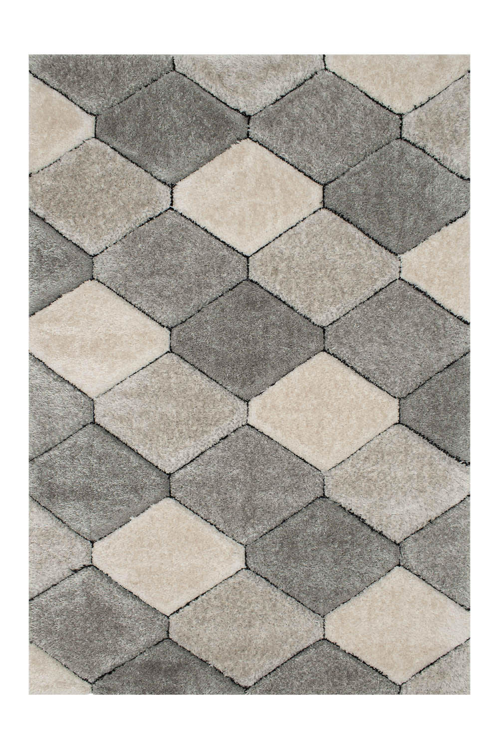 Χαλί 200x290 Koulis Carpets California P420A Grey