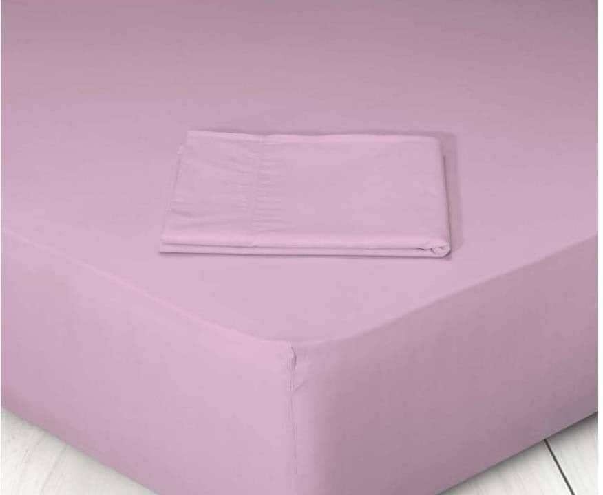 Σεντόνι Μεμονωμένο Υπέρδιπλο Με Λάστιχο 160x200+30 Marwa 71160562  014 Lilac