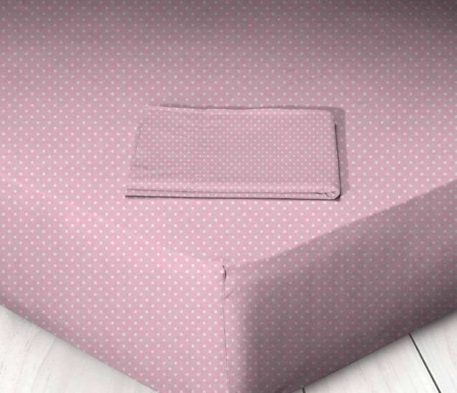 Σεντόνι Μεμονωμένο Μονό 160x250 Marwa 711605620 Pink Dots 019