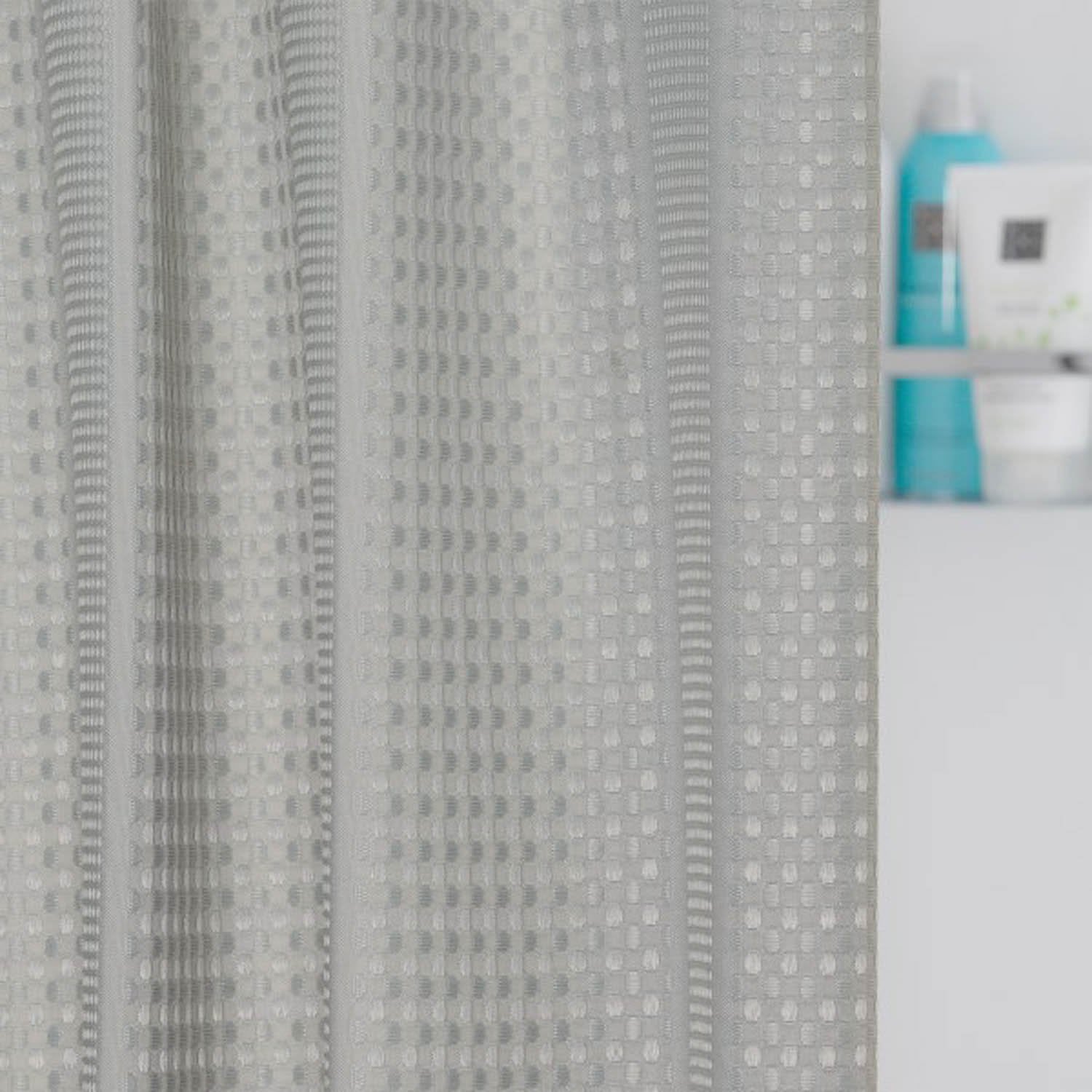 Κουρτίνα Μπάνιου Υφασμάτινη 180x200 Sealskin Relative grey