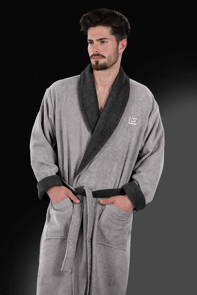 Μπουρνούζι XLarge Guy Laroche Duo Black