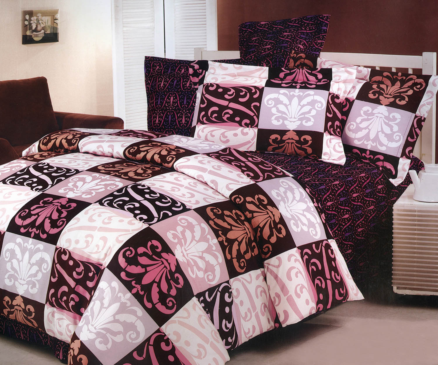 Σεντόνια Σετ Φανελένια Υπέρδιπλα 230x250  Silk Fashion 043