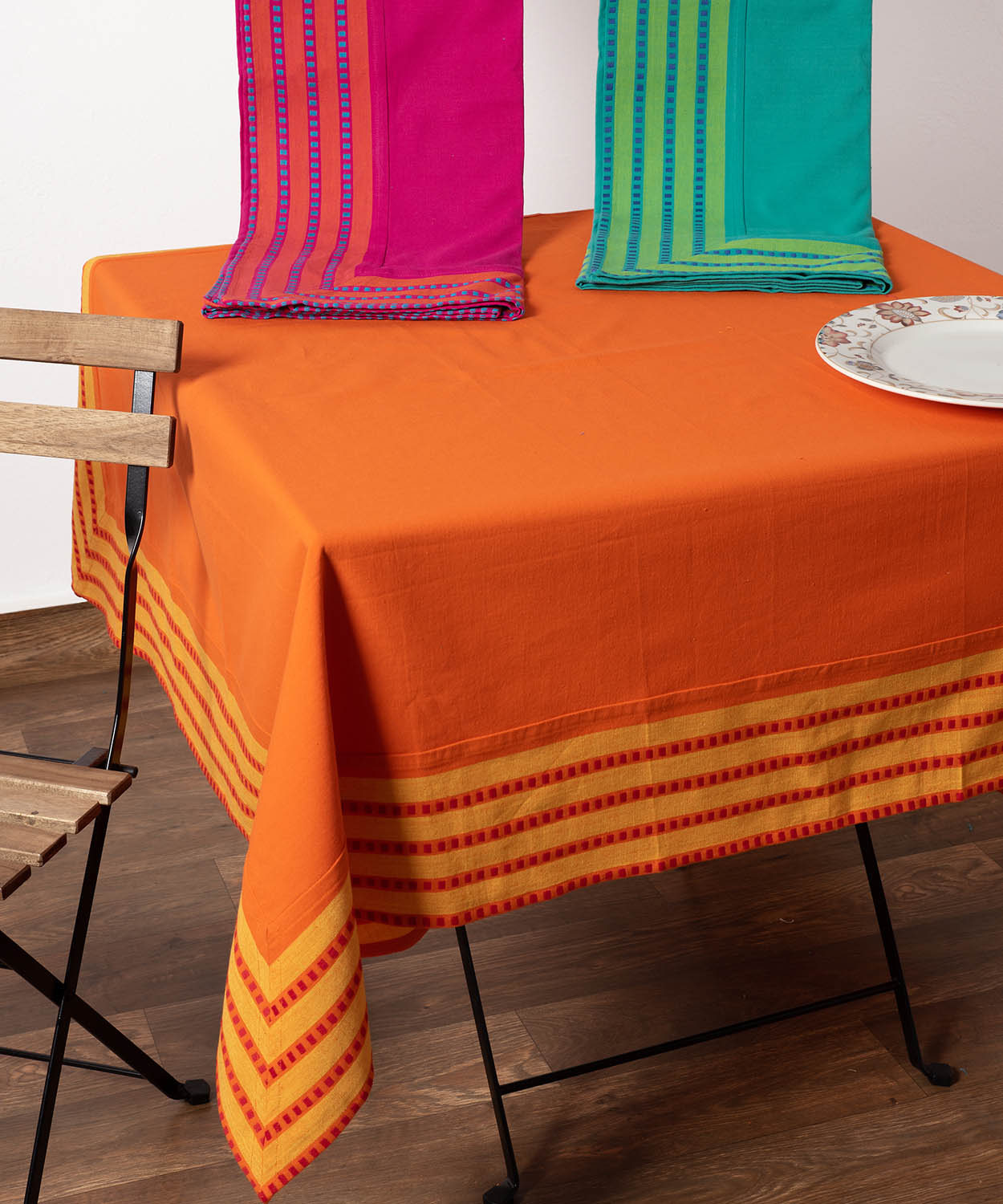 Τραπεζομάντηλο 140x180 Silk Fashion 11340 Πορτοκαλί