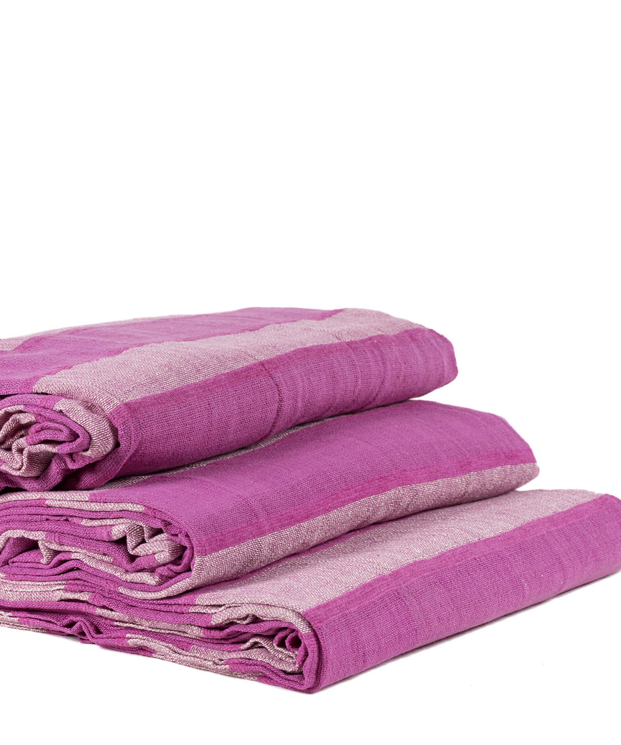 Σετ Ριχτάρια  3 Τεμαχίων Silk Fashion 1502 Μώβ 