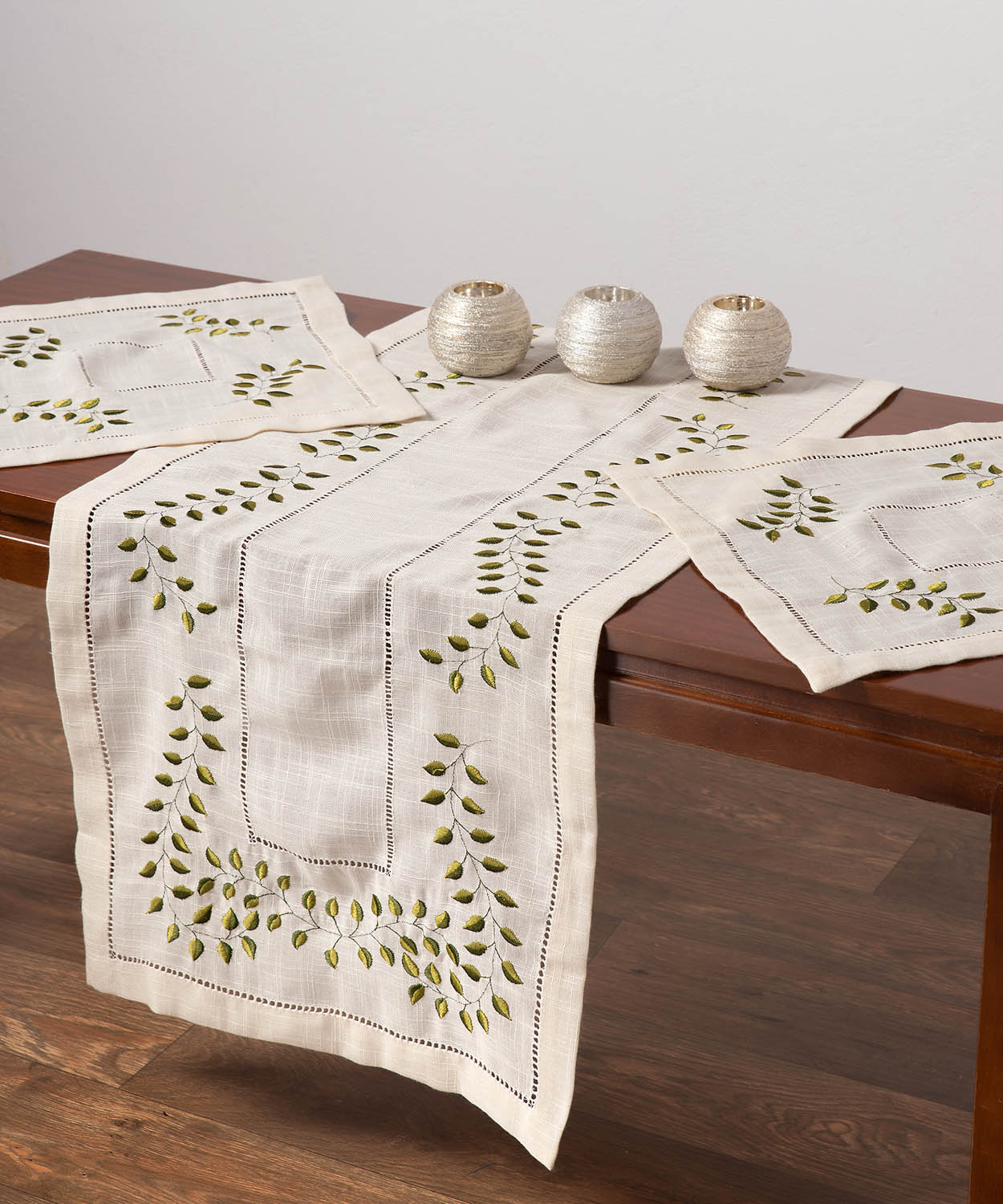 Σετ Κέντημα 3 τεμαχίων  Silk Fashion 3279 Ecru