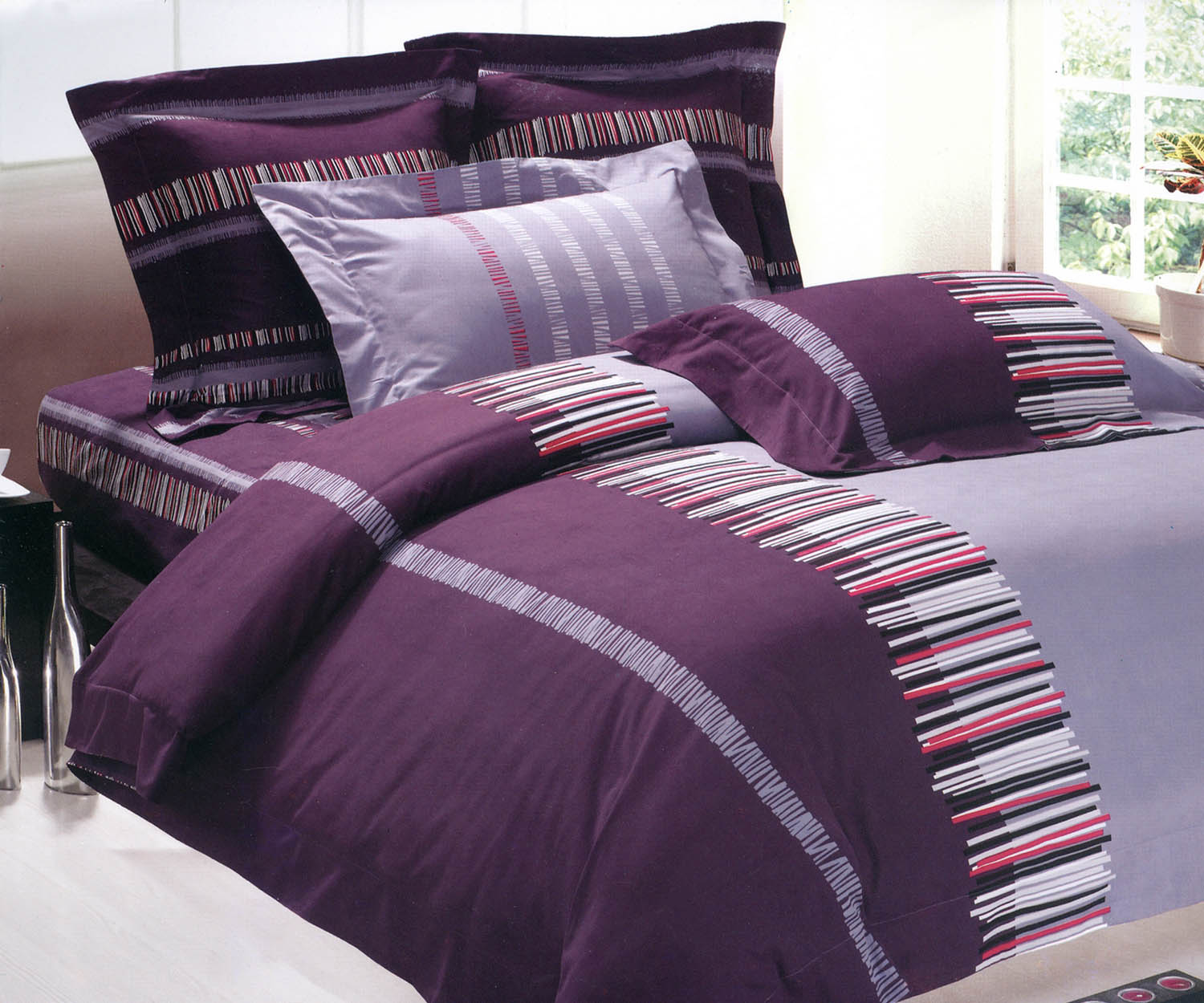 Σεντόνια Σετ Φανελένια Υπέρδιπλα 230x250  Silk Fashion 7003-1