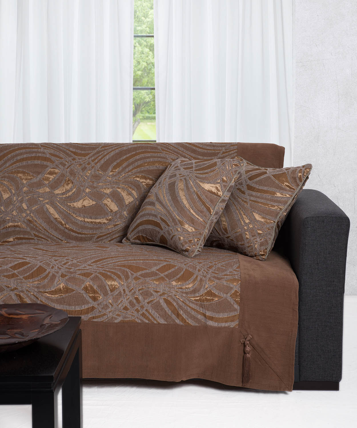 Σετ Ριχτάρια  3 Τεμαχίων Silk Fashion 911 Γκρί