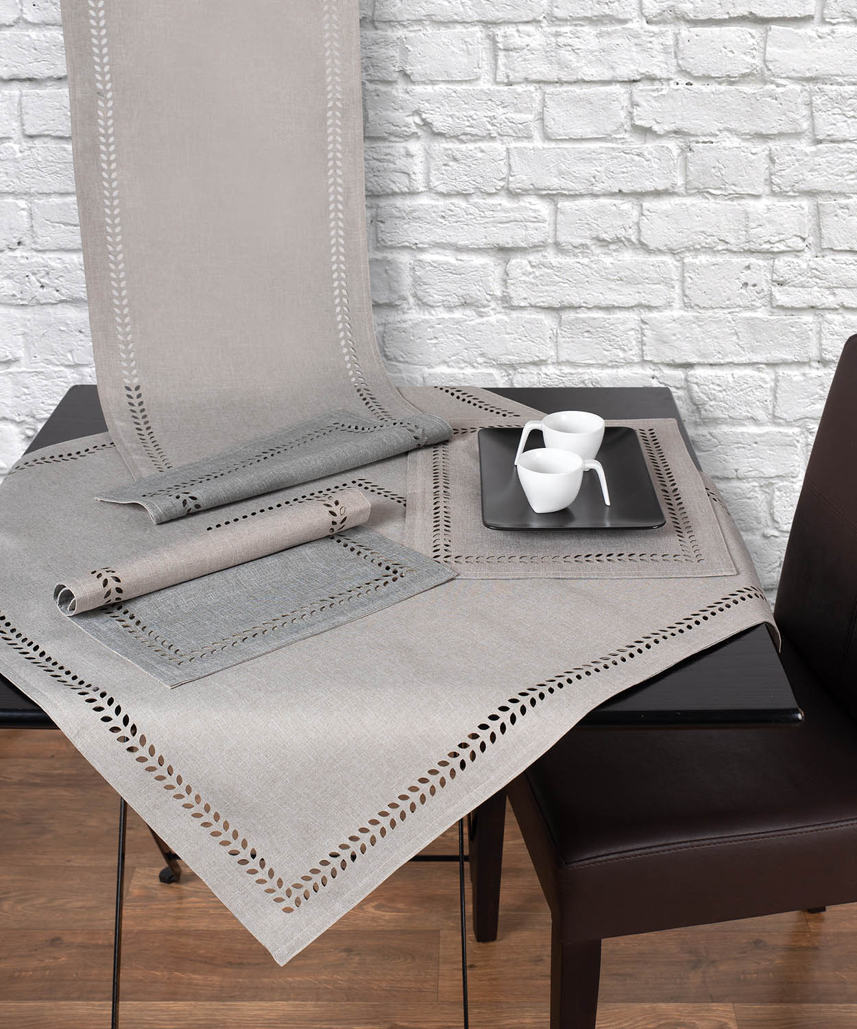 Τραβέρσα 45x170 Silk Fashion Bg18gkri3 Γκρί