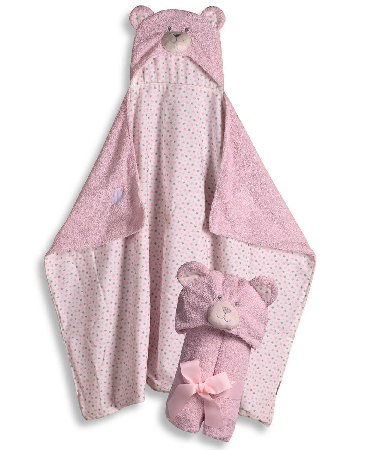 Κάπα Bebe  75x100  Silk Fashion  Ρόζ