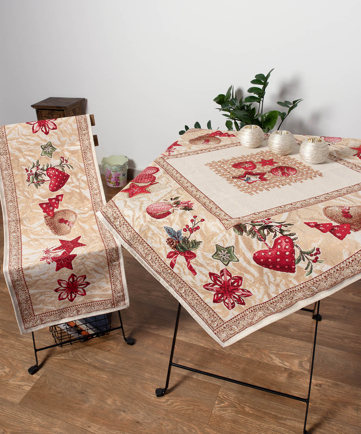 Σετ Κέντημα 2 Τεμαχίων  Silk Fashion Mountain