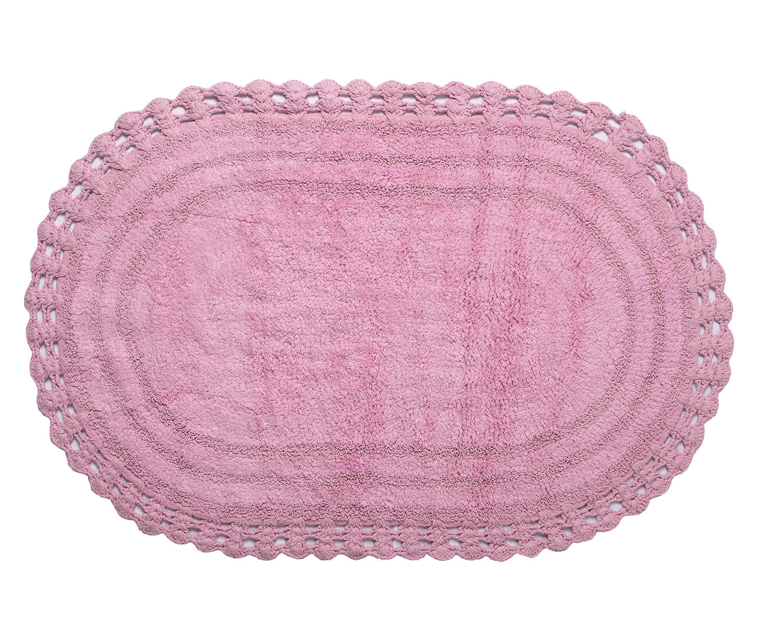 Πατάκι Μπάνιου 70x140 Silk Fashion Οβάλ Amethyst