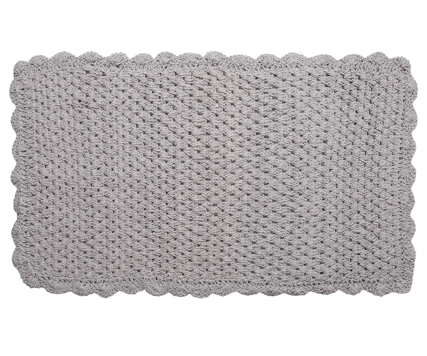 Πατάκι Μπάνιου 70x140 Silk Fashion Πλεκτό Γκρί