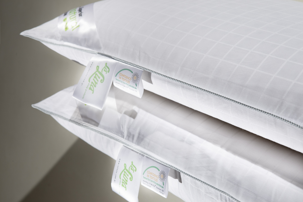 Μαξιλάρι Ύπνου 75X48 La Luna Superior Latex Natural High Profile Μέτριο