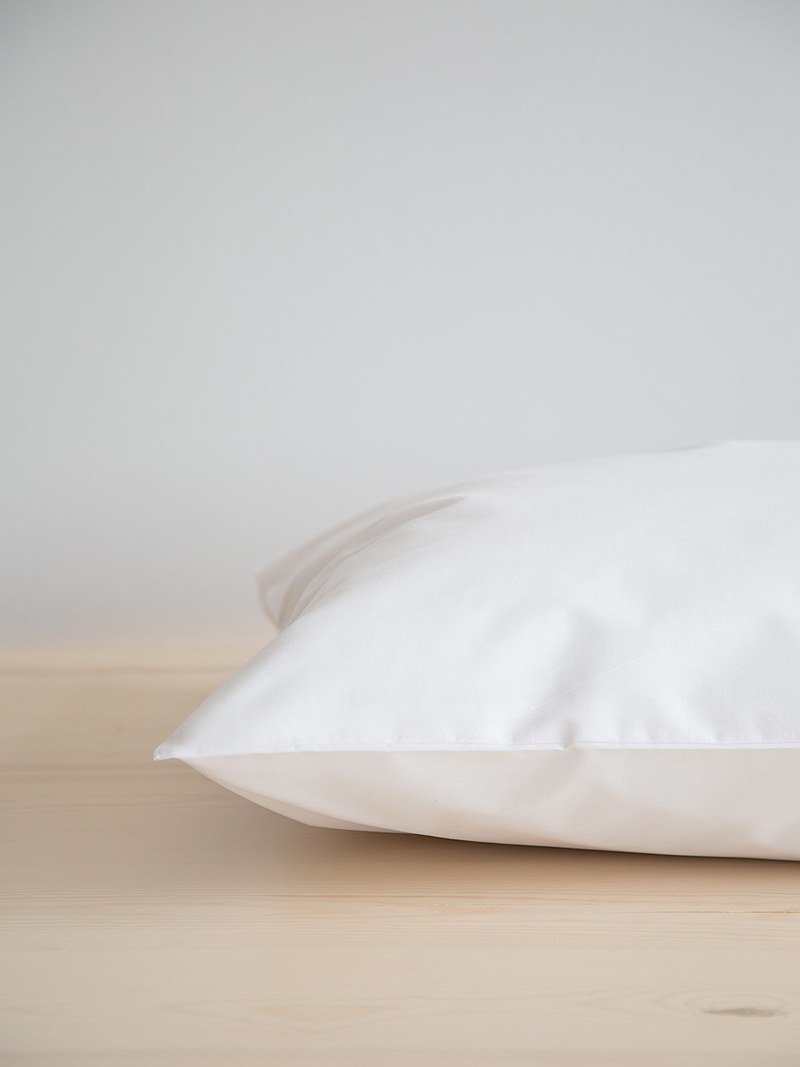 Μαξιλαροθήκες Σετ 2 Τεμαχίων 52x72 Nima Unicolors White
