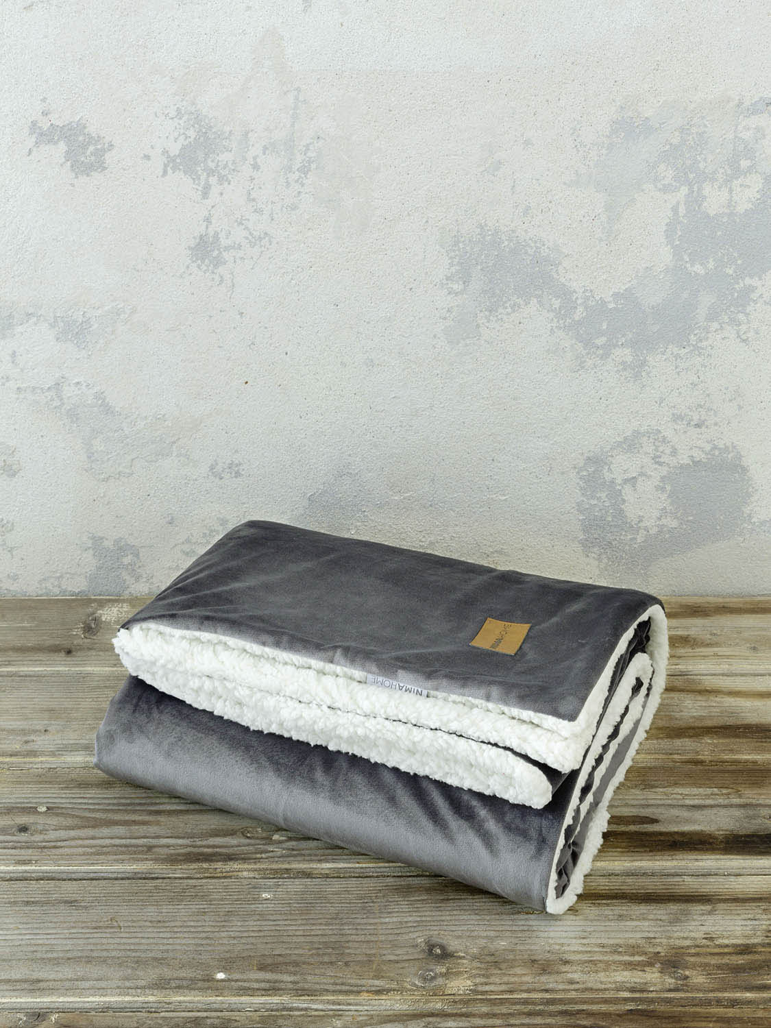 Κουβέρτα καναπέ 130x170 - Nuan Dark Gray