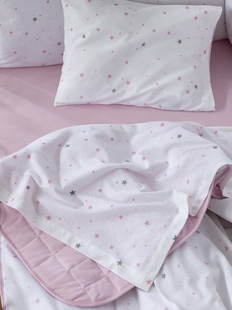 Σεντόνια Σετ Λίκνου 70x110 Nima Nene Pink