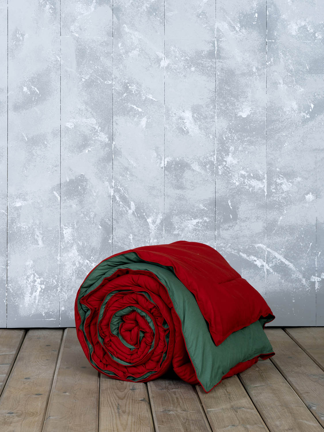 Πάπλωμα Υπέρδιπλο 220x240 Nima Abalone Red-Green