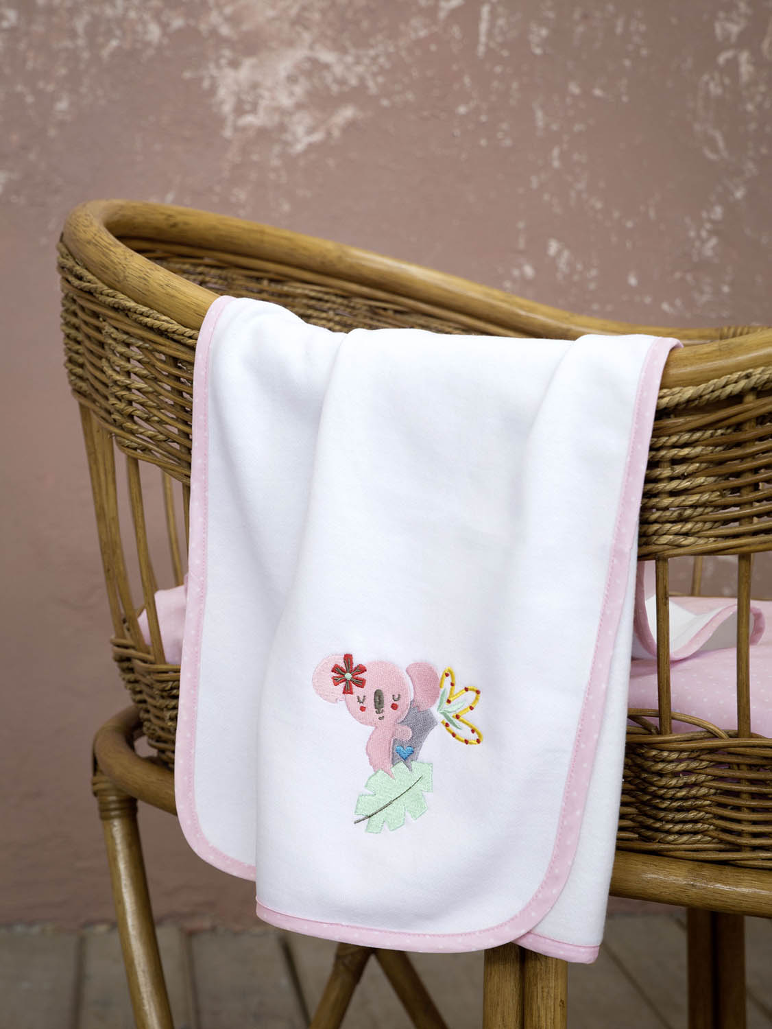 Κουβέρτα Βελουτέ Κούνιας 110x140 Nima 4 Εποχών Sweetland