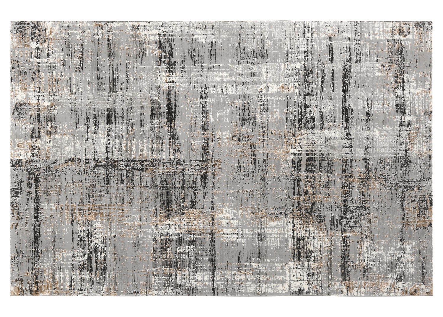 Χαλί Επιθυμητής Διάστασης NsCarpets Galaxy 196 Grey-Black