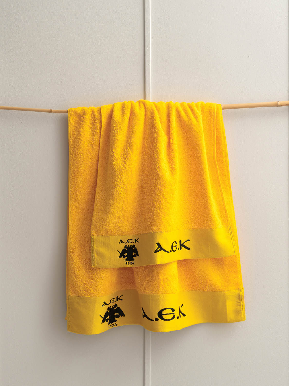 Πετσετες Λουτρου Official Team Licenced 70X140 AEK TOWELS  ΛΟΥΤΡΟΥ