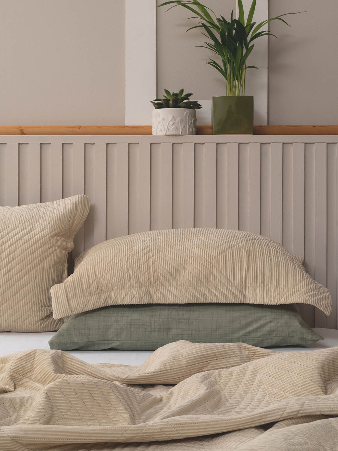 Κουβερλι Υπερδιπλο 220X240 DIZZA VANILLA