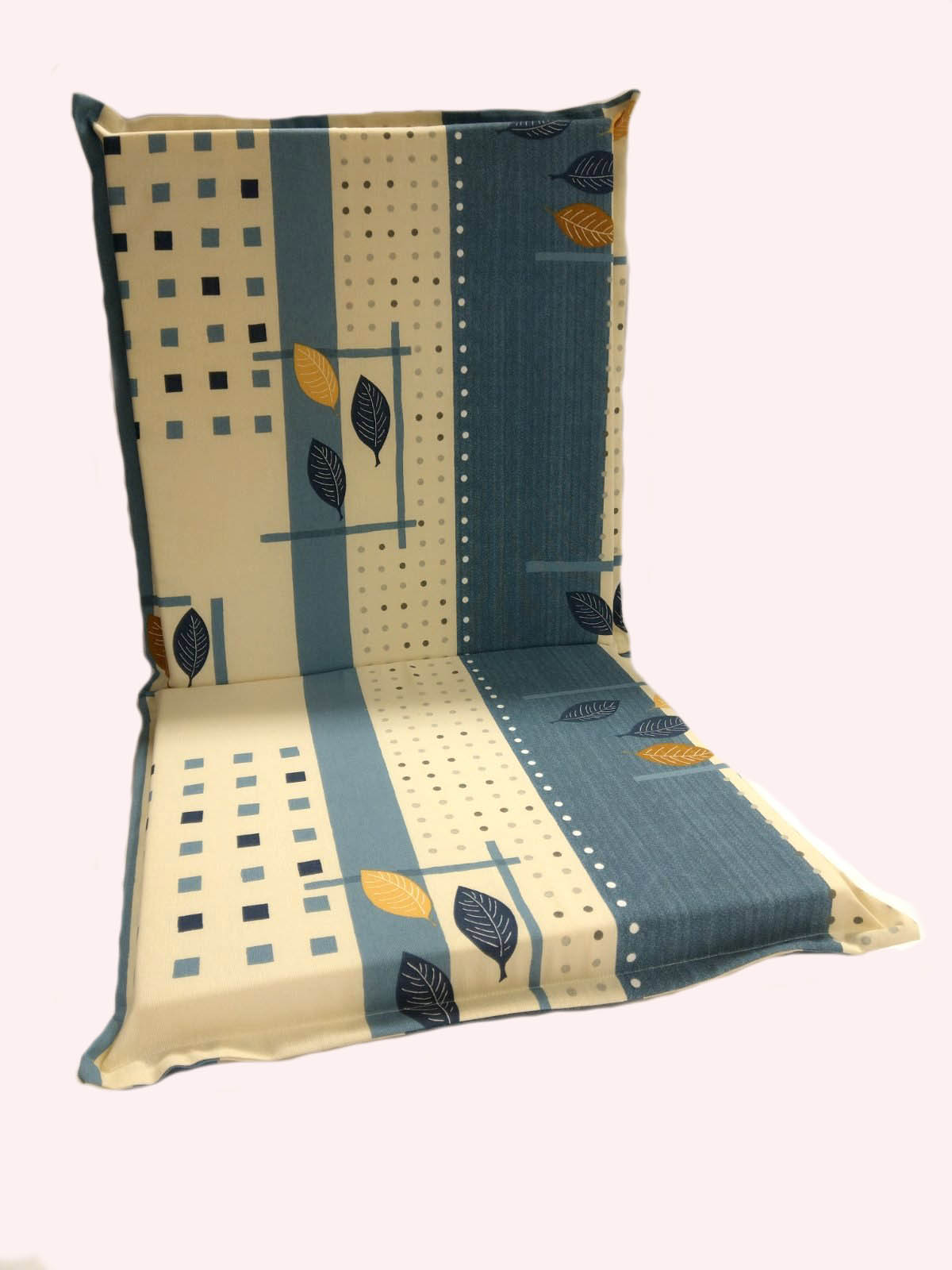 Μαξιλάρι Καρέκλας Χαμηλή Πλάτη 47x45x52  Φυλλαράκια