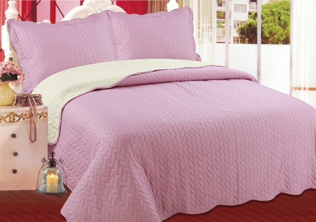 Κουβερλί Σετ Υπέρδιπλο All About Home Amethyst