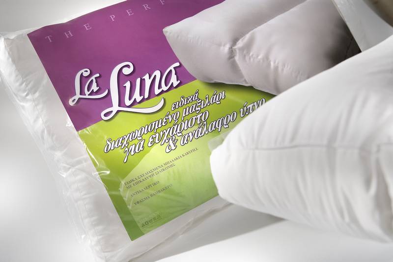 Μαξιλάρι Υπνου Ορθοπεδικό 50x70 La Luna The Separated 2 In1 Pillow